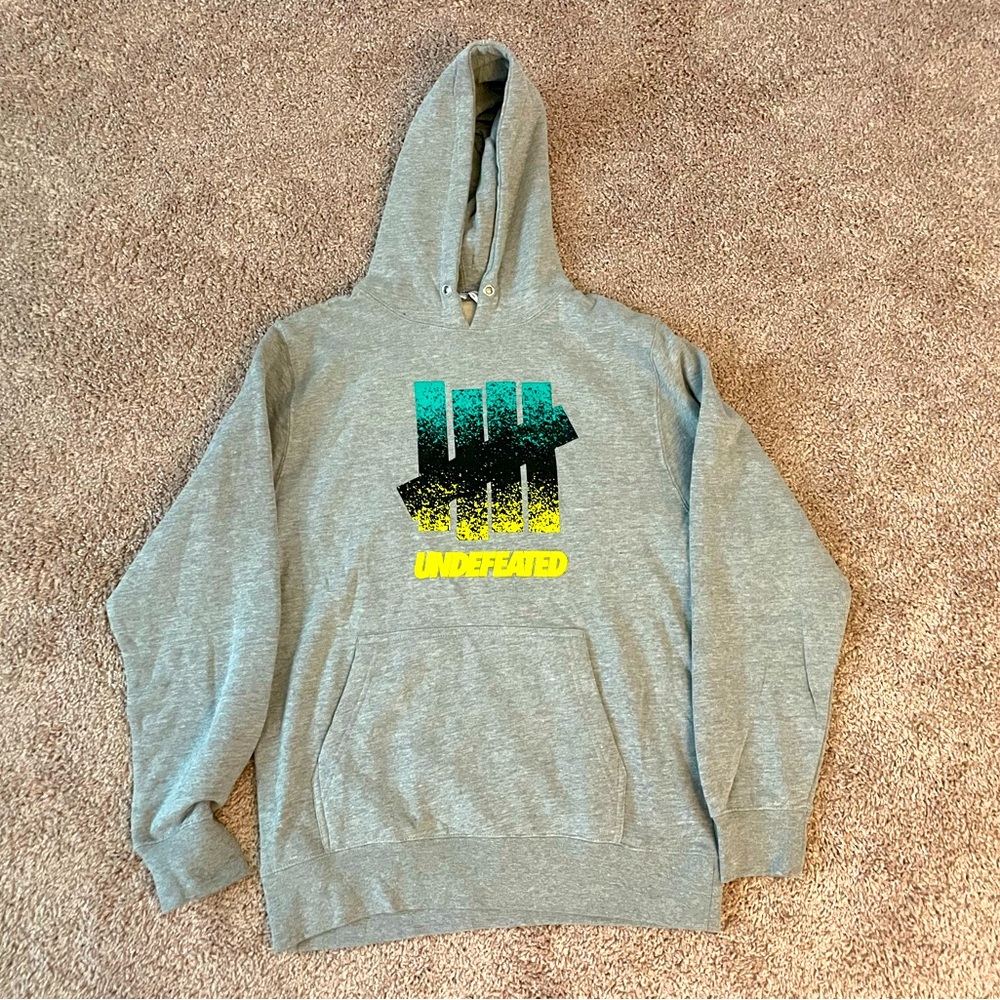 Undefeated Grey Hoodie